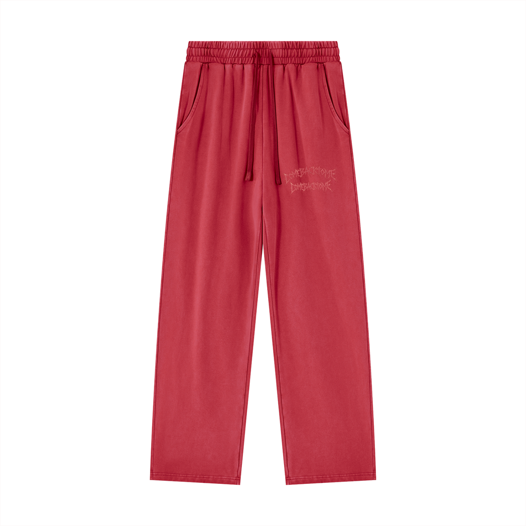 COME BACK TO ME - UNISEXE CRIMSON LONG LOWER GARMENT