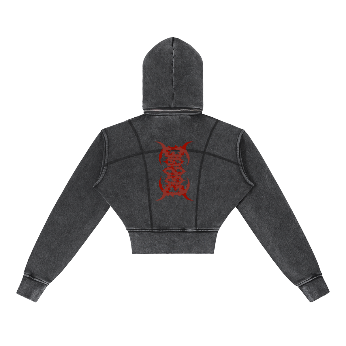COME BACK TO ME - FEMME OBSIDIAN HOODED UPPER GARMENT