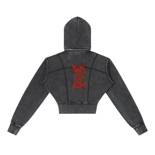 COME BACK TO ME - FEMME OBSIDIAN HOODED UPPER GARMENT